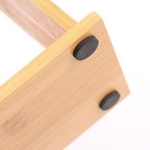 Bloc Couteaux Hévéa - Porte Couteaux - Bloc Couteaux Sans Couteaux - Convient Pour 5 Couteaux Différents - Porte Couteaux Pour Une Cuisine Organisée