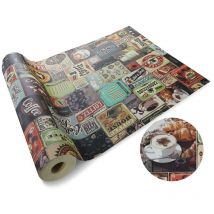 Revêtement de sol pvc 3D Moonlight Vinyle Coffee Time 200 x 450 cm