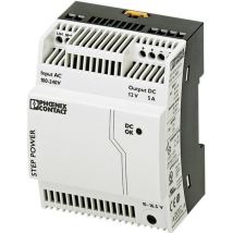 Alimentation rail DIN Phoenix Contact STEP-PS/1AC/12DC/5 2868583 12 V/DC 5 A 60 W 1 x 1 pc(s) S95631