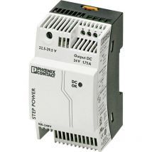 Phoenix Contact - Alimentation rail din STEP-PS/1AC/24DC/1.75 2868648 24 v/dc 1.9 a 42 w 1 x 1 pc(s)
