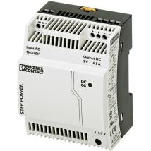 Phoenix Contact - Alimentation rail din STEP-PS/1AC/5DC/6.5 2868541 5 v/dc 6.5 a 32.5 w 1 x 1 pc(s)