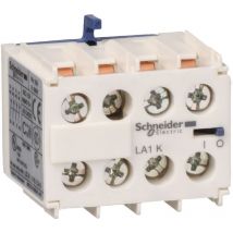 bloc contacts auxiliaires - pour tesys k - 4f - a vis - schneider electric la1kn40