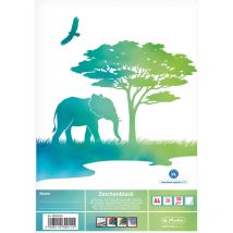 Herlitz - GREENline Elefant Bloc de hojas de papel para bellas artes 20 hojas