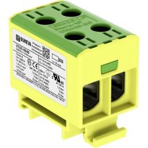 VC05-0049 Bloc de distribution raccord à vis jaune-vert 1 pc(s) - Ouneva Group