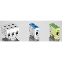 Ouneva Group - VC05-0139 Bloc de distribution raccord à vis gris, bleu, jaune-vert 1 pc(s)