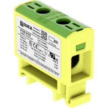 Vc05-0193 Bloc De Distribution Raccord À Vis Jaune-vert 1 Pc(s) - Ouneva Group