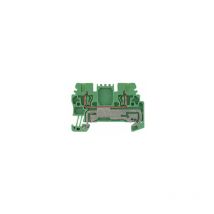 Bloc de jonction - a ressort - 1.5 mm2 - 180a - vert / jaune Weidmuller 1775510000 - Vert / Jaune