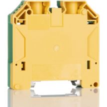 Weidmuller - Bloc de jonction rail din w, 50mm², a visser, Vert, Jaune ( Prix pour 1 )