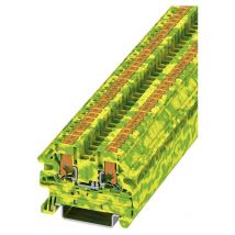 Phoenix Contact - 1078963 Borne pour conducteur de protection 5.2 mm Push-In vert, jaune 50 pc(s) Q266362