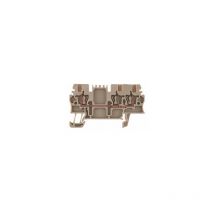 Bloc de jonction - passage - a ressort - zdu - 1.5 mm2 - 17.5a - beige foncé Weidmuller 1775530000 - Beige foncé