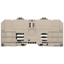 Bloc de jonction rail din Weidmuller wff, 25 240mm², Boulon, Beige foncé ( Prix pour 1 )
