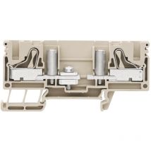 Weidmuller - Bloc de jonction sectionnable p, Enfichable, Beige foncé ( Prix pour 1 )