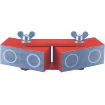 Beloh - Bloc magnétique articulé réglable, Long. : 125 mm, Dimensions du bloc 60 x 25 x 25 mm, Force de maintien 150 n