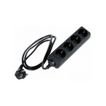 Perel - Bloc multiprise, 4 prises