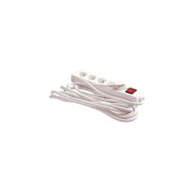 Bloc Multiprise Elami 5 Prises Avec Interrupteur - Blanc - 1.5m