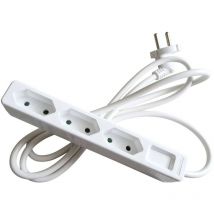 As-schwabe - 3-fach Euro-Steckdosenleiste 1,4m 230V Berührungsschutz IP20