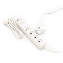 Eqwergy - Bloc multiprises avec interrupteur déporté