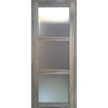 Bloc Porte Frake Vitrée H204 x L73 Poussant Droite Côtes Tableau