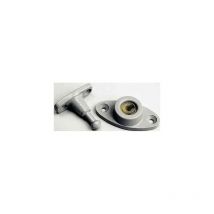Bloc porte gris pour caravane et camping-car