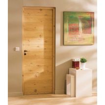 Bloc Porte noe bois chêne européen 2040 mm x 730 mm droit en huisserie de 92