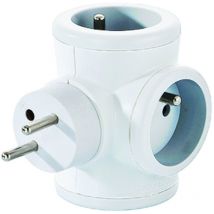 Triplite rotative Blanche 3x16A - Watt&Co