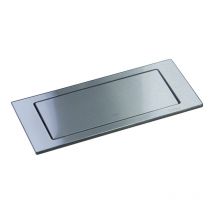 Evoline - Bloc prises rotatif - Décor : Inox brossé