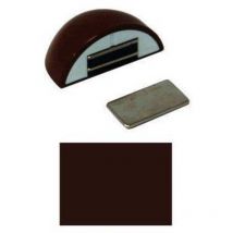 Bloccaporta in resina gie magnetico 53x32mm noce