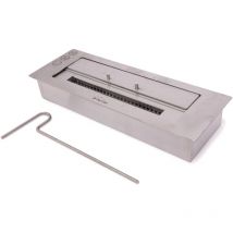 Blocco di combustione di medie dimensioni con fibra ceramica e regolatore di fiamma Purline F9645