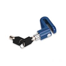 Blocco per freno a disco ruota bici/moto antifurto in acciaio Colore - Blu