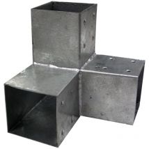 Winox - Connecteur 3D angles 90° pour poteau 9x9 cm