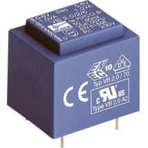Block - vb 1,0/1/12 Trasformatore per pcb 1 x 230 v 1 x 12 v/ac 1 va 83 mA