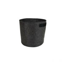 Ezooza - Bloem Down and Dirty pots en tissu respirant avec des poignées 4 Litres / 1 gallons - Nero
