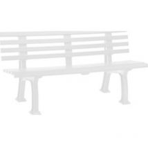 Sylt 3 -Place Garden Banch Lunghezza 1500 mm Bianco