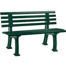 Panca da giardino ibiza 2 sedili lunghezza 1200 mm verde