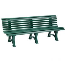 Gartenbank borkum 4-Sitzer Länge 2000 mm, grün