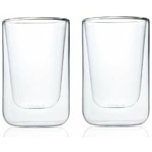 Blomus Set 2 Bicchieri Per Cappuccino Nero (115 Mm)
