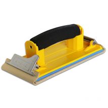 Bloque de lijado con 10 papeles de lija - Lijadora manual ergonómica