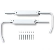 Puthiot - Bloque Volet Long Blanc - La Paire pour Volet Bois