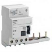 Bloque diferencial Siemens de 4 polos 63A 500mA para la serie 5SY 5SM27458