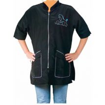 Blouse Letizia avec manches Bleue Taille : l