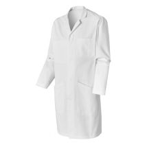 Blouse Multipoches Muzelle Dulac New Pilote T1 Manches Longues Blanc 100% Coton 245 G/m²