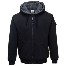 Blouson à capuche Pewter Noir M