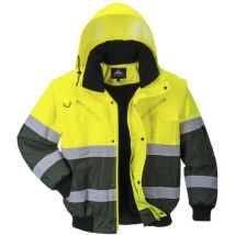 Blouson Bomber Hi-Vis x couleur : Jaune/Vert taille xl Portwest