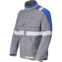 Blouson Capurata Grau Stahl/blau Bugatti 3xl