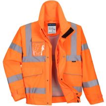 Blouson Bomber Extrême Orange S
