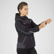 Blouson de travail florence 1502 noir/ fushia taille m
