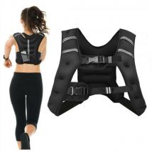 Blouson, Gilet de Musculation, de Fitness Lesté - Veste lestée, Gilet d'entraînement, Gilet de sport lesté - 10 kg