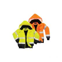 Blouson haute visibilité manches amovibles