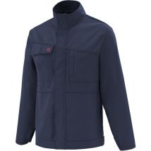 Blouson jaspe pi bleu marine l