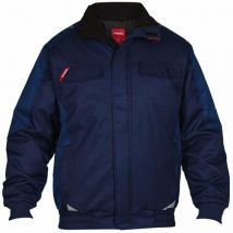Blouson matelasse galaxy marine tm 19226-no-m